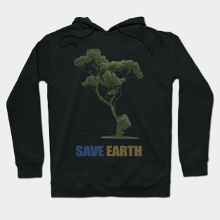 Save The Earth With Our Hearts Hoodie